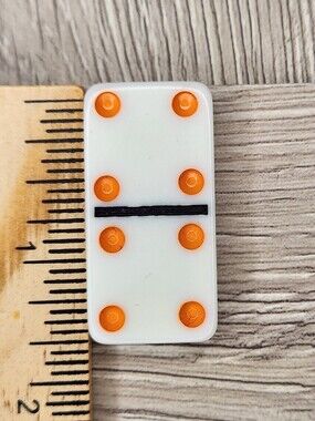 4:4 Replacement Domino Large Dot Shiny Color 1½ X ¾ X ¼ Dominoes
